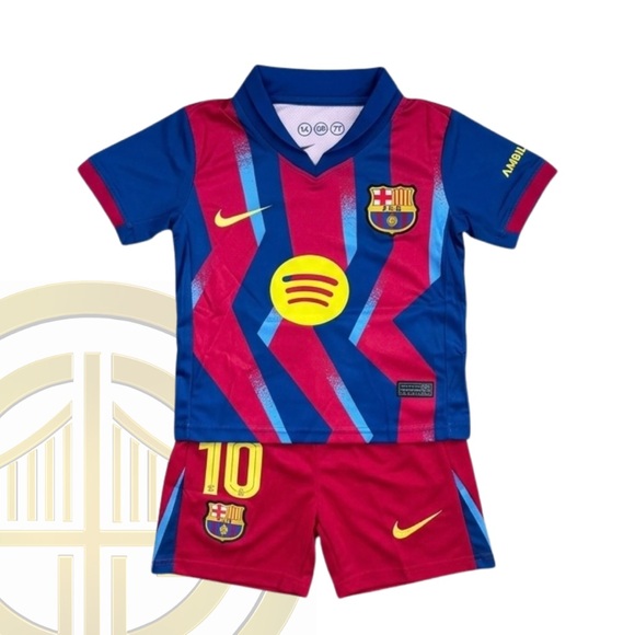 Lamine Yamal FC Barcelona Kids Jersey & Shorts Set